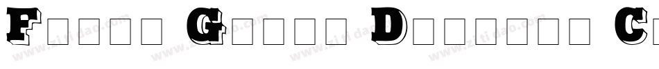 First Grade Display Caps SSi字体转换